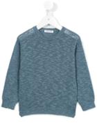 Babe And Tess - Crew Neck Jumper - Kids - Cotton/linen/flax - 3 Yrs, Blue