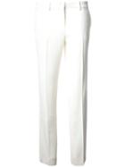 Etro - Tailored Trousers - Women - Spandex/elastane/acetate/viscose - 50, White, Spandex/elastane/acetate/viscose