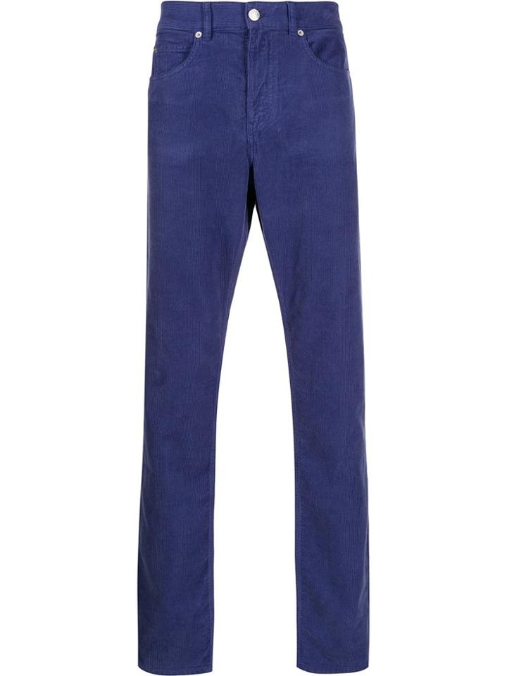 Isabel Marant Corduroy Jack Trousers - Blue