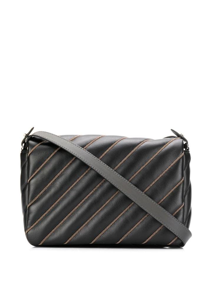 Brunello Cucinelli Quilted Cross Body Bag - Black