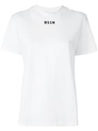 Msgm Logo T-shirt - White
