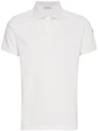 Moncler Knitted Polo Shirt - White