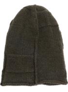 Masnada - Classic Beanie - Men - Linen/flax/cashmere/wool - One Size, Green, Linen/flax/cashmere/wool