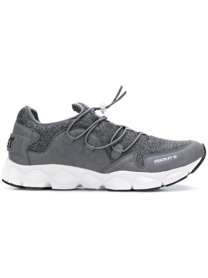 Plein Sport Stealth-xy Ii Sneakers - Grey