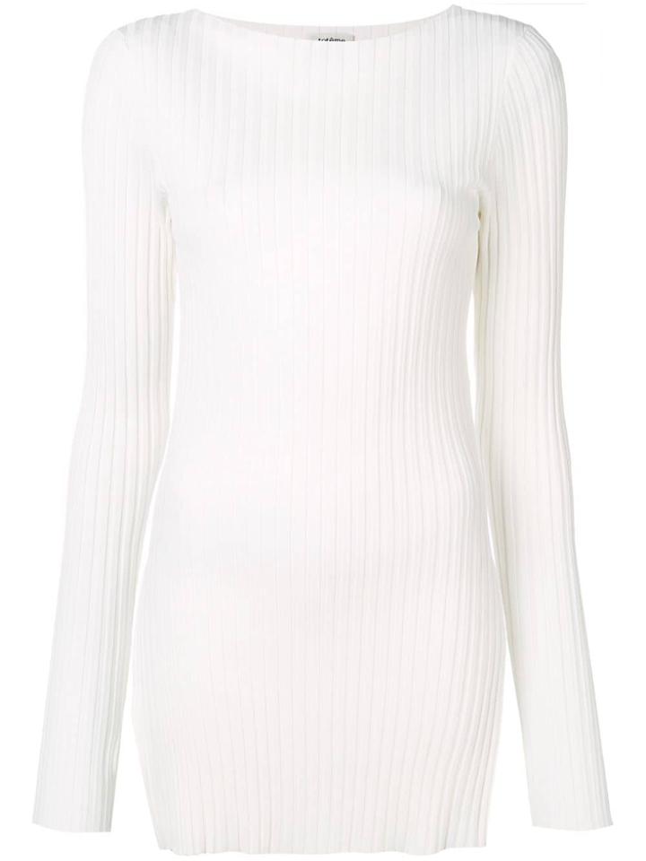 Toteme Ribbed Knit Jumper - White