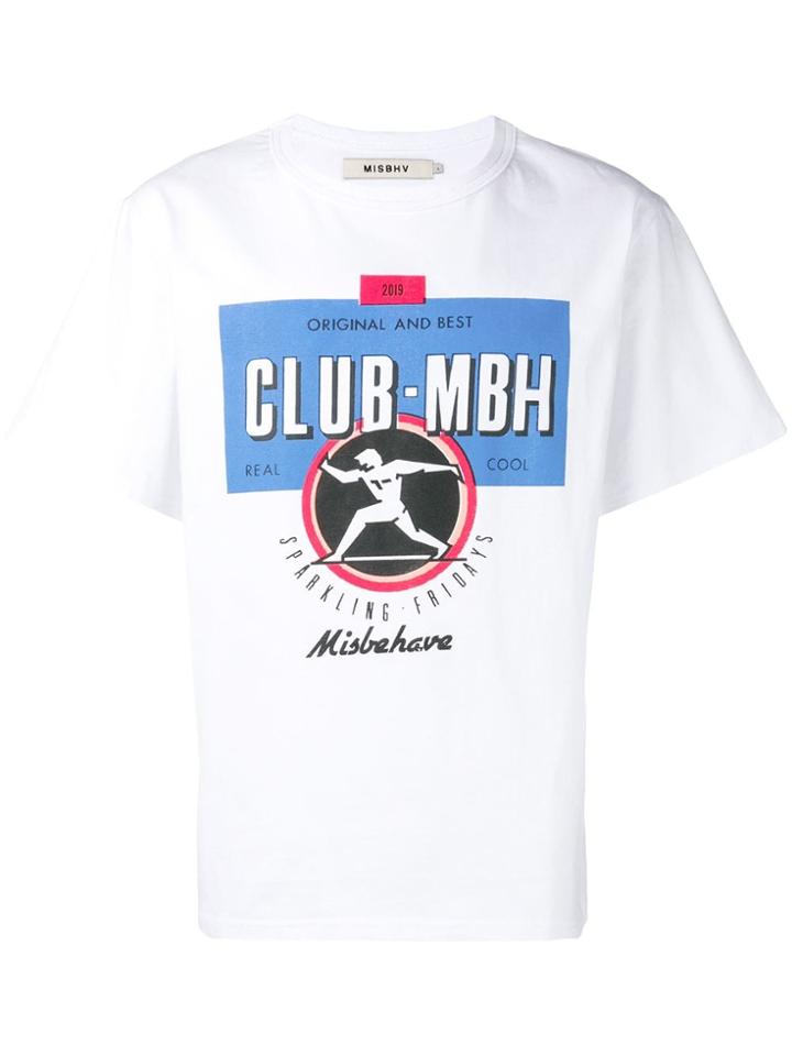 Misbhv Graphic Print T-shirt - White
