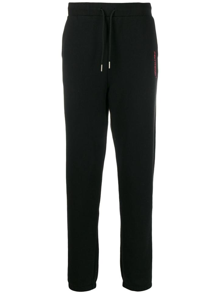 Polythene* Optics Straight Leg Track Trousers - Black