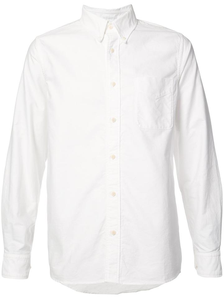 Visvim - Patch Pocket Shirt - Men - Cotton - 4, White, Cotton
