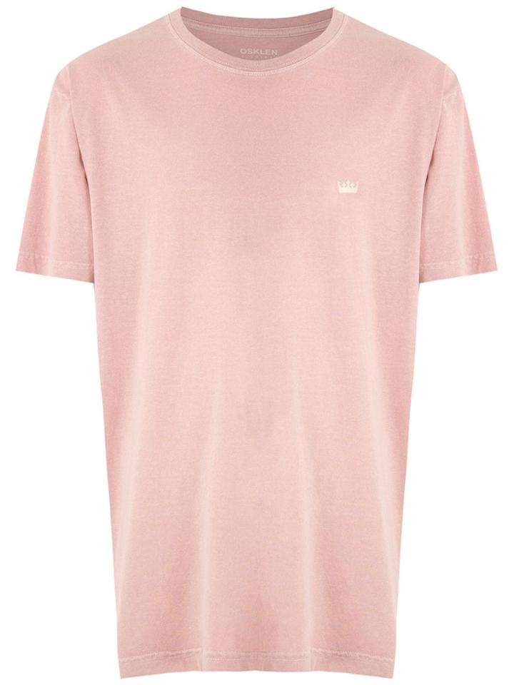 Osklen Stone Coroa Classic T-shirt - Pink