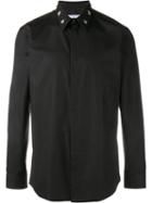 Givenchy Star Studded Collar Shirt, Men's, Size: 42, Black, Cotton/zamac