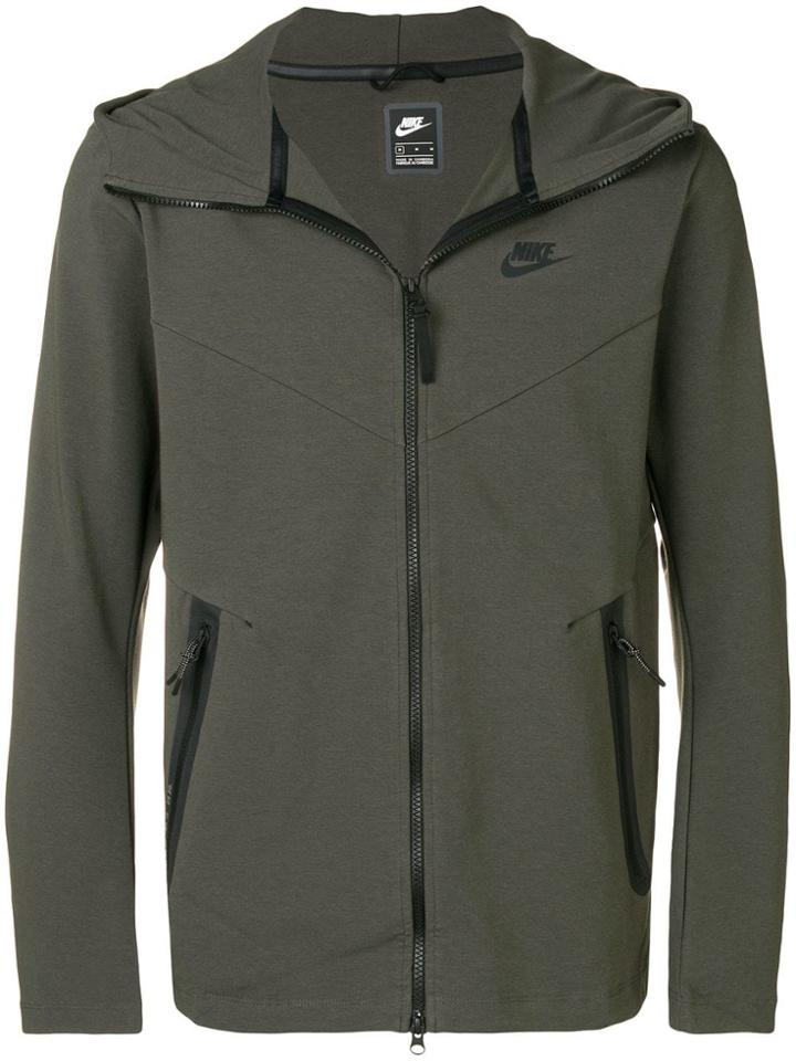 Nike Logo Sports Jacket - Grey
