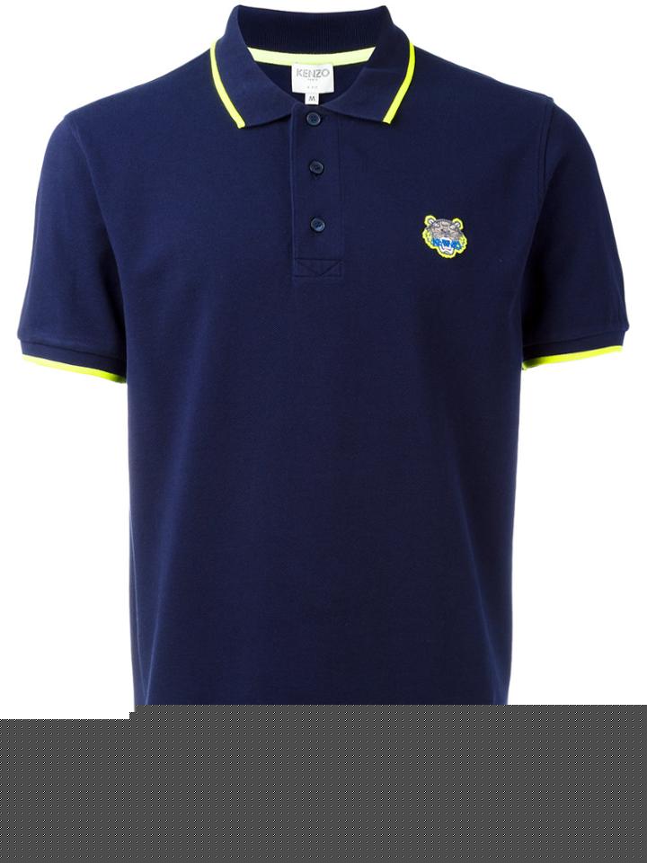 Dolce & Gabbana Sword Print Polo Shirt - Black