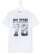 Philipp Plein Kids - Teen Printed T-shirt - Kids - Cotton - 14 Yrs, White