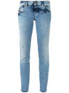Diesel Skinny Jeans, Women's, Size: 28/32, Blue, Cotton/polyester/spandex/elastane