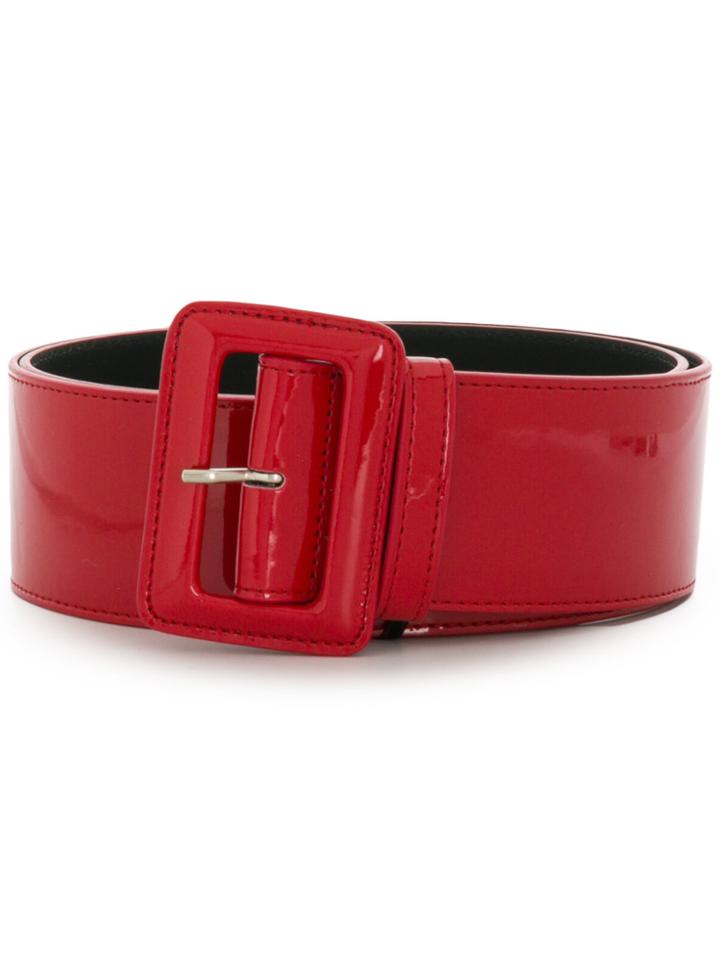Blugirl Wide Buckle Belt - Red