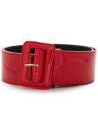 Blugirl Wide Buckle Belt - Red