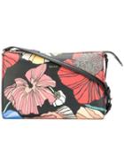 Paul Smith - Floral Print Crossbody Bag - Women - Calf Leather - One Size, Calf Leather