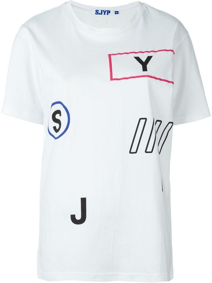 Steve J & Yoni P Print Details T-shirt