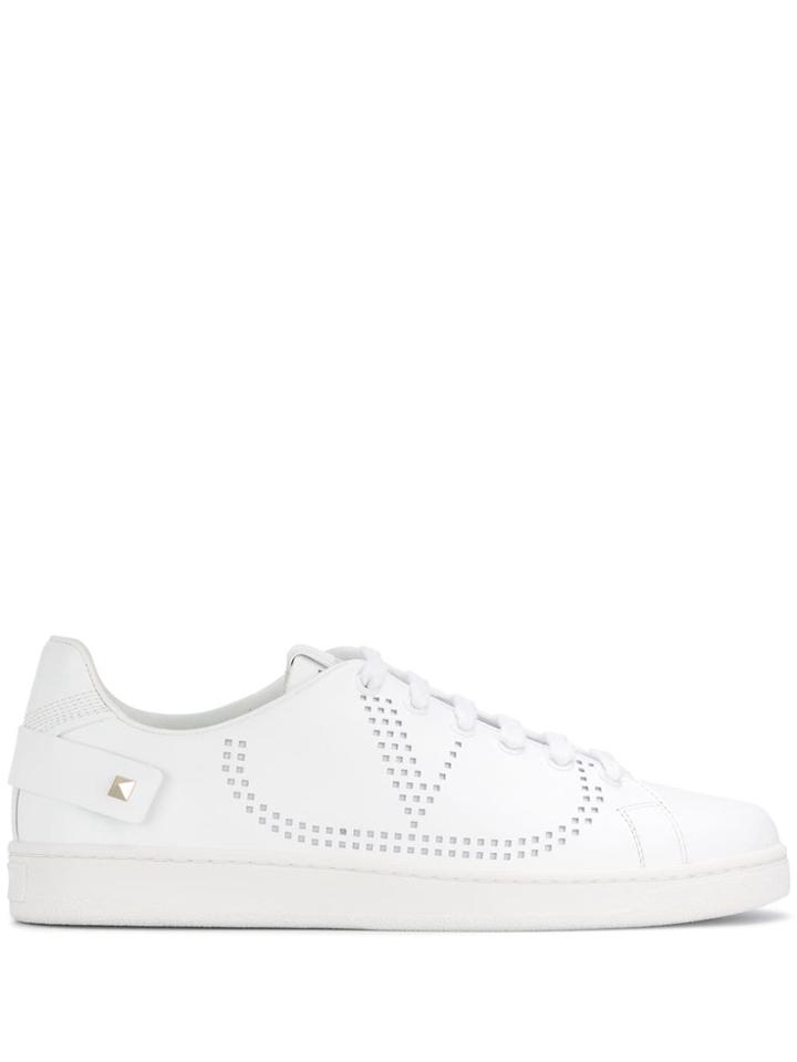 Valentino Valentino Garavani Rockstud Backnet Sneakers - White
