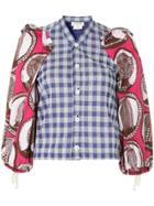 Comme Des Garçons Vintage Contrast Gingham Shirt - Multicolour