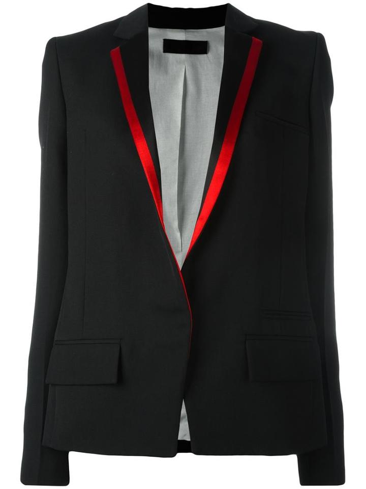 Haider Ackermann - Orbai Blazer - Women - Cotton/rayon/virgin Wool - 40, Black, Cotton/rayon/virgin Wool