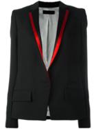 Haider Ackermann - Orbai Blazer - Women - Cotton/rayon/virgin Wool - 40, Black, Cotton/rayon/virgin Wool