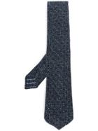 Kiton Classic Tweed Tie - Grey