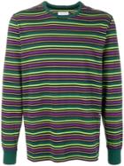Pop Trading International Striped Jumper - Green