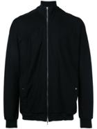 Julius High-neck Zipped Sweatshirt - Black