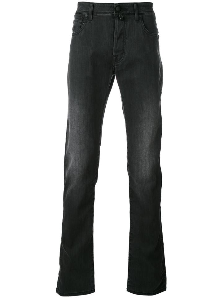 Jacob Cohen - Slim Fit Jeans - Men - Cotton/polyester/spandex/elastane - 33/34, Black, Cotton/polyester/spandex/elastane