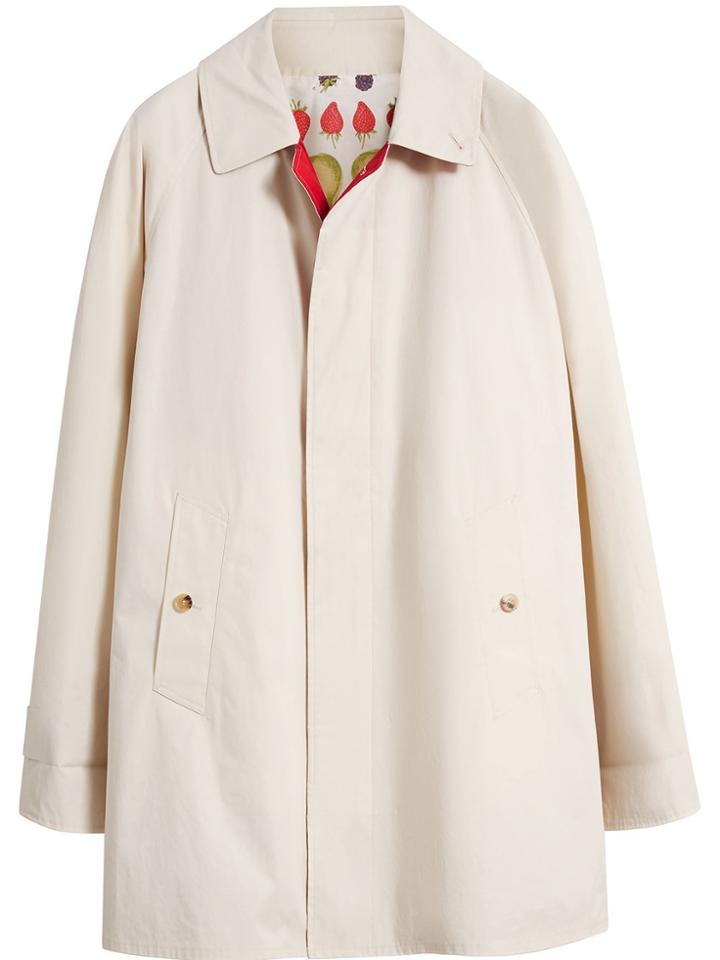 Burberry Reissued Waxed Gabardine Car Coat - Nude & Neutrals
