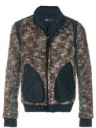 Kolor Pocket Detail Jacket - Brown