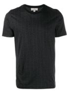 Canali Printed Short-sleeve T-shirt - Black