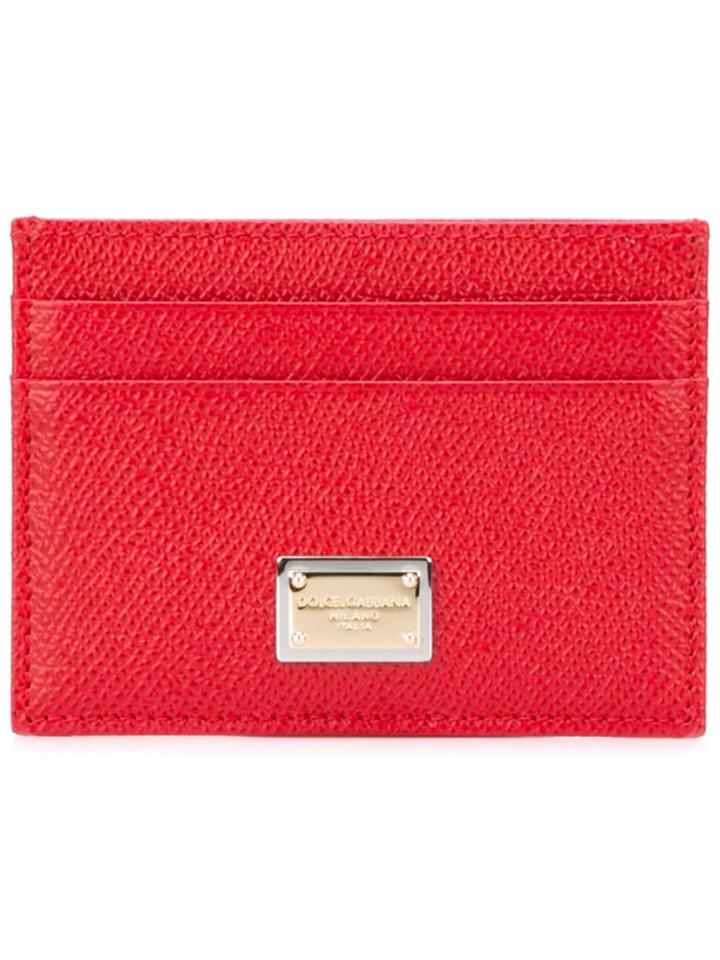 Dolce & Gabbana 'dauphine' Cardholder - Red