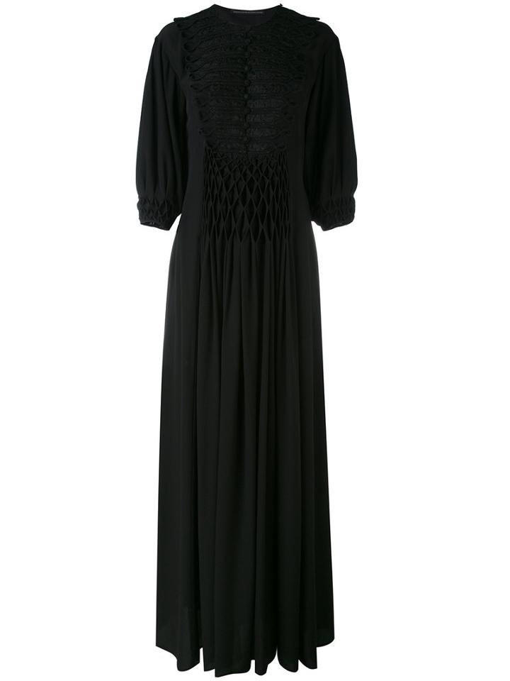 Ermanno Scervino - Shift Dress - Women - Silk - 38, Black, Silk