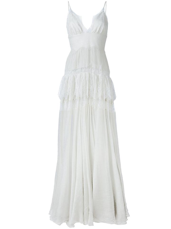 Maria Lucia Hohan Clara Maxi Dress, Size: 36, Nude/neutrals, Silk/nylon/spandex/elastane/viscose