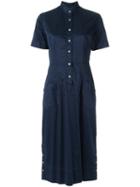 À La Garçonne - Midi Straight Dress - Women - Cotton - G, Blue, Cotton