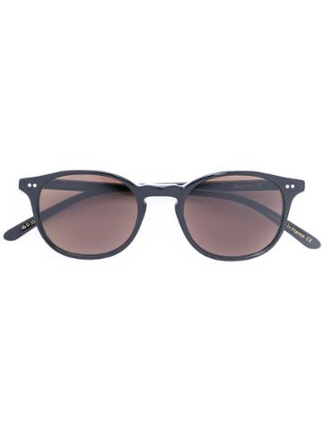Josef Miller Round Framed Sunglasses - Black