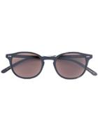 Josef Miller Round Framed Sunglasses - Black