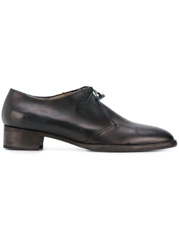 Atelier Bâba Block Heel Butterfly Shoes - Black