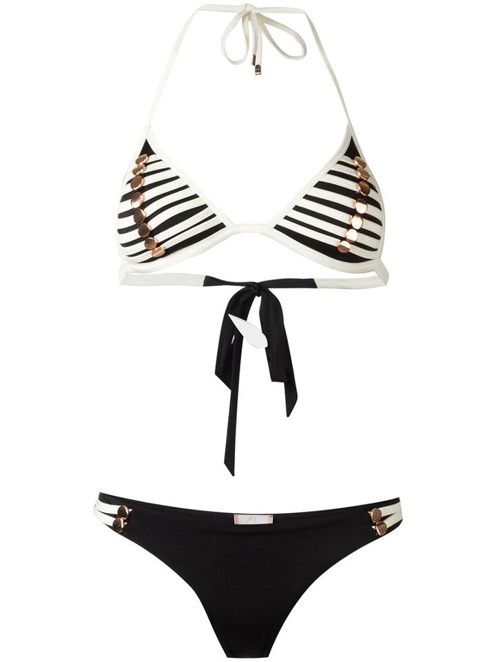 Norma Dorinai Bikini Set, Women's, Size: Small, Black, Polyamide/spandex/elastane