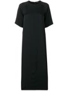 Federica Tosi Plain T-shirt Dress - Black