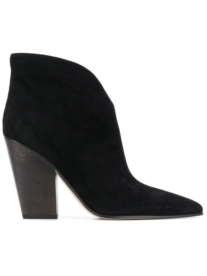 Magda Butrym Pointed Slip-on Boots - Black
