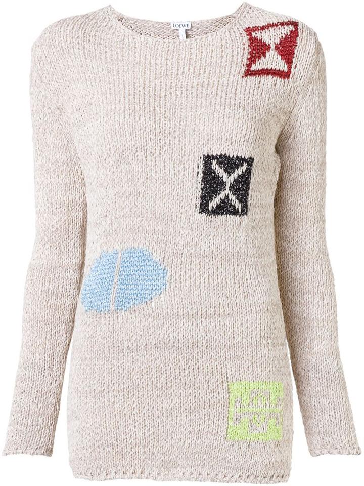 Loewe Symbol Knitted Jumper