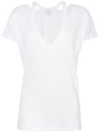 Iro Cold Shoulder T-shirt - White