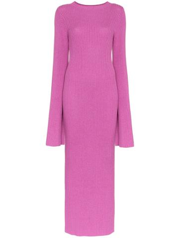 Solace London Solace Celina Drs Knit - Pink & Purple