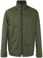 Joseph Carlton-parachute Zipped Jacket, Men's, Size: 50, Green, Cotton/polyurethane