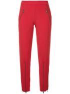 Moschino Slim Track Trousers - Red