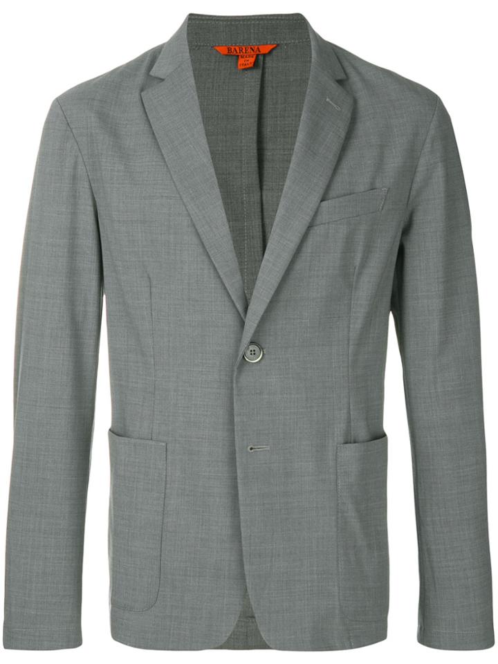Barena Relaxed Suit Jacket - Grey