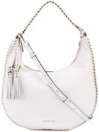 Michael Michael Kors - Hobo Shoulder Bag - Women - Cotton/leather - One Size, White, Cotton/leather